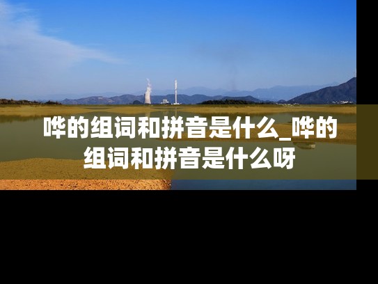 哗的组词和拼音是什么_哗的组词和拼音是什么呀