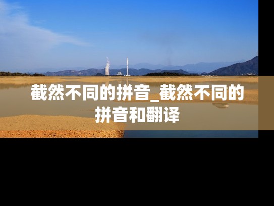 截然不同的拼音_截然不同的拼音和翻译