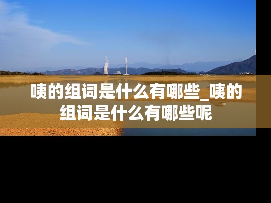 咦的组词是什么有哪些_咦的组词是什么有哪些呢